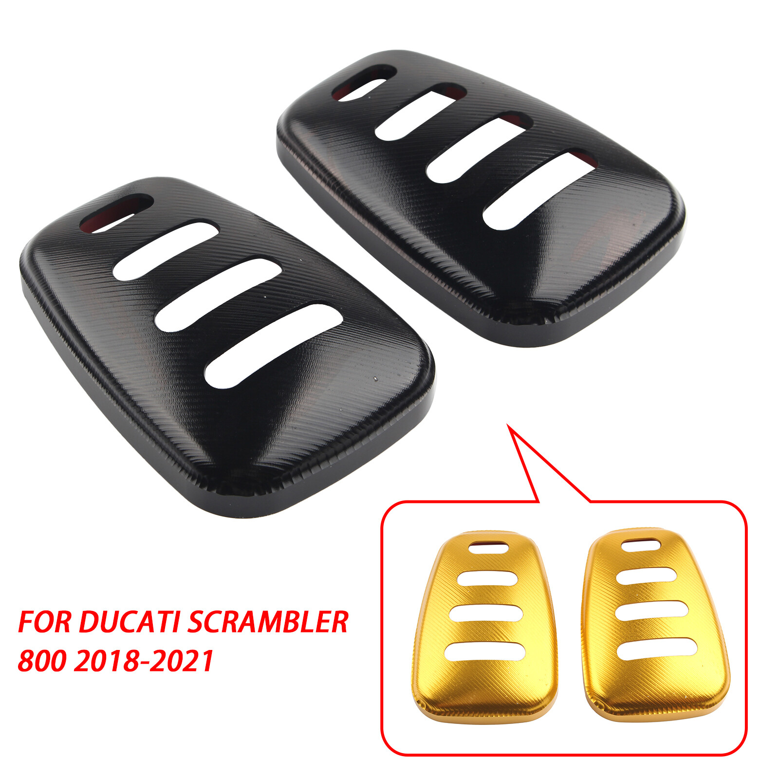 CNC Turn Signal Light Protection Cover For DUCATI Scrambler 800 2018-2021