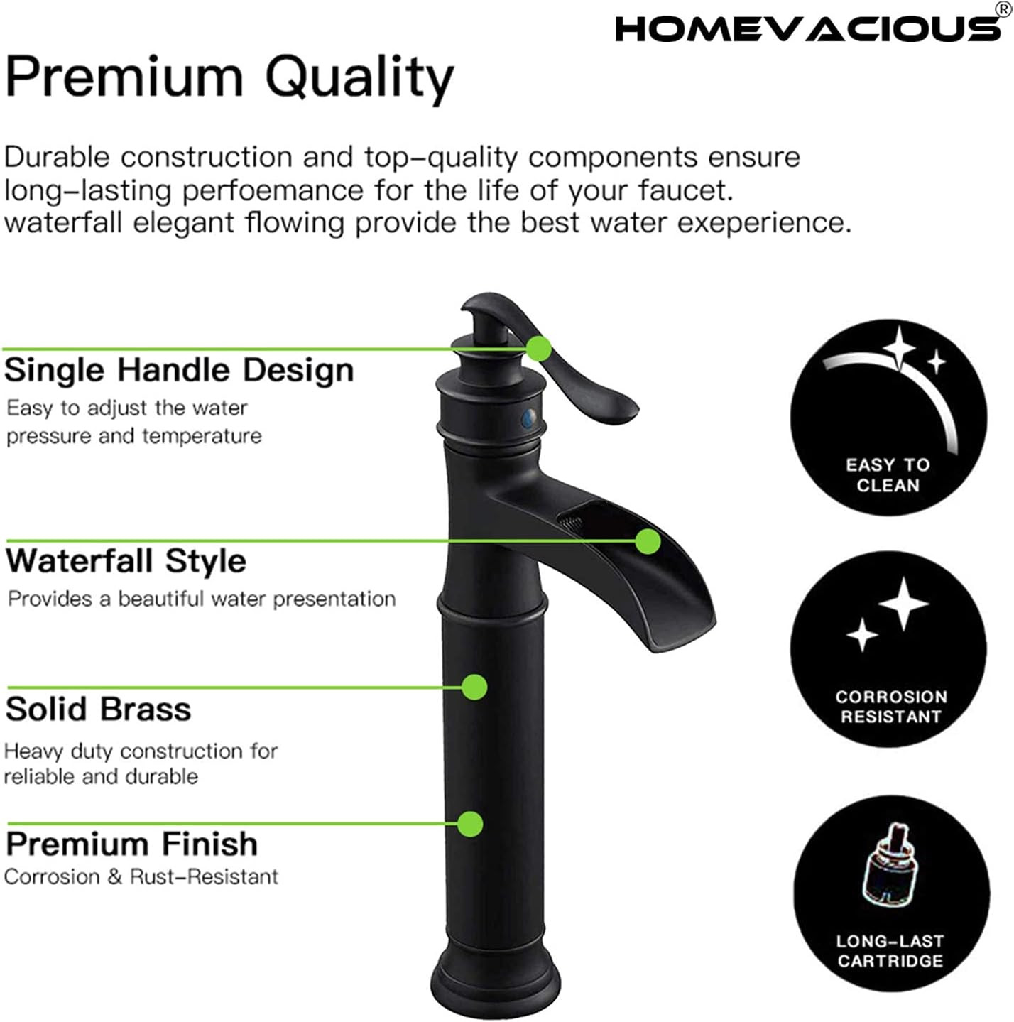 Matte Black Pull Out Kitchen Sink Faucet with 3 Spray Modes and Single Handle