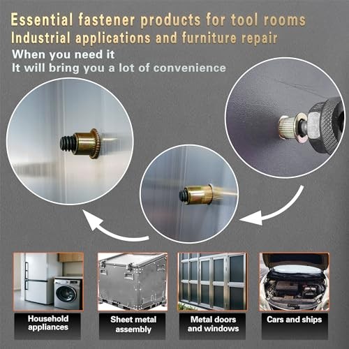 SAE Pressure Rivet Nut Tool Kit 420pcs, SAE Thread Rivet Nuts Kit | 420pcs