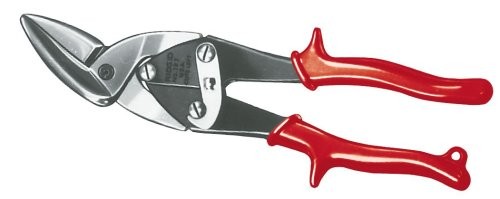 Ridgid 16207 Left-Cutting Offset Snips for 18-Gauge Steel, Lifetime Warranty