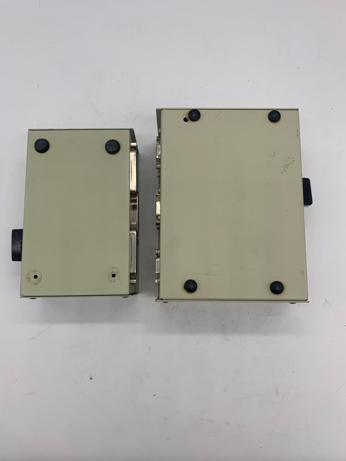 (1) 3 Port Data Transfer Switch and (1) 9 port Data Transfer Switch