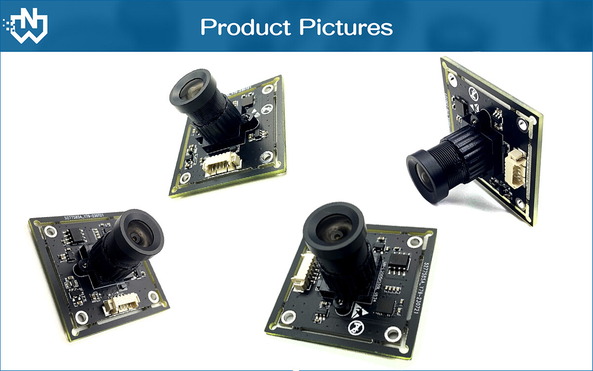 73 Degree 1/4 Inch CMOS Sensor 1MP 720P 60FPS Fixed Focus USB Camera Module