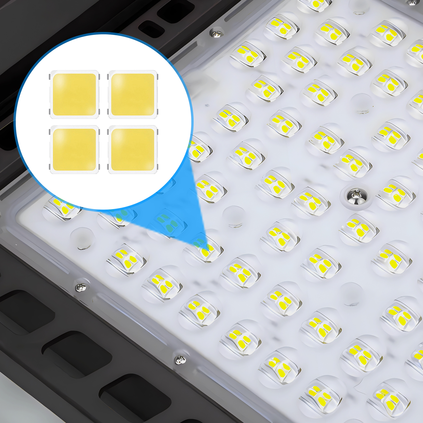 300 watt LED Shoebox Parking Lot Light Fixture Outdoor LED Lighting, 5000K White