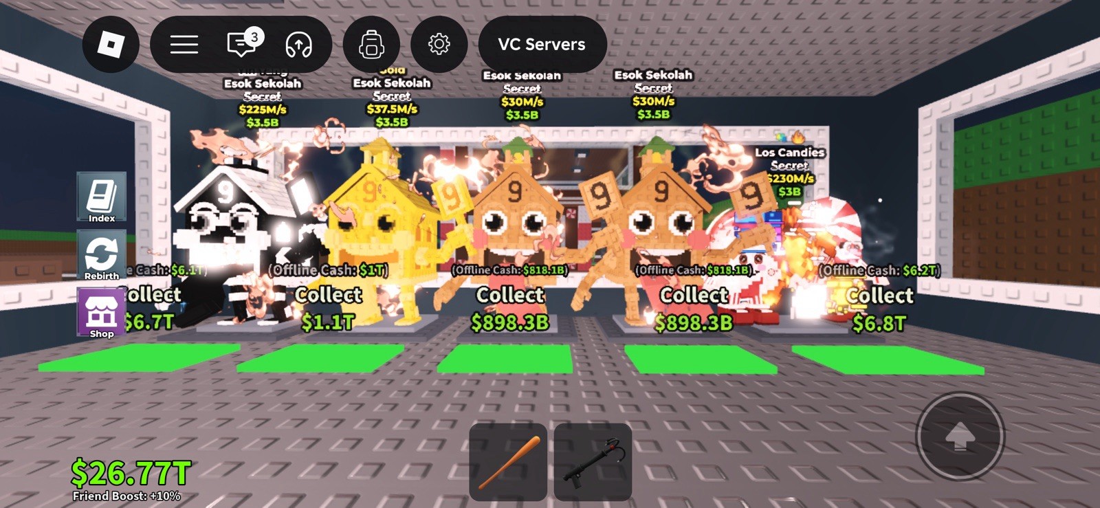 VC Servers Secret Collectibles In-Game Item/Asset