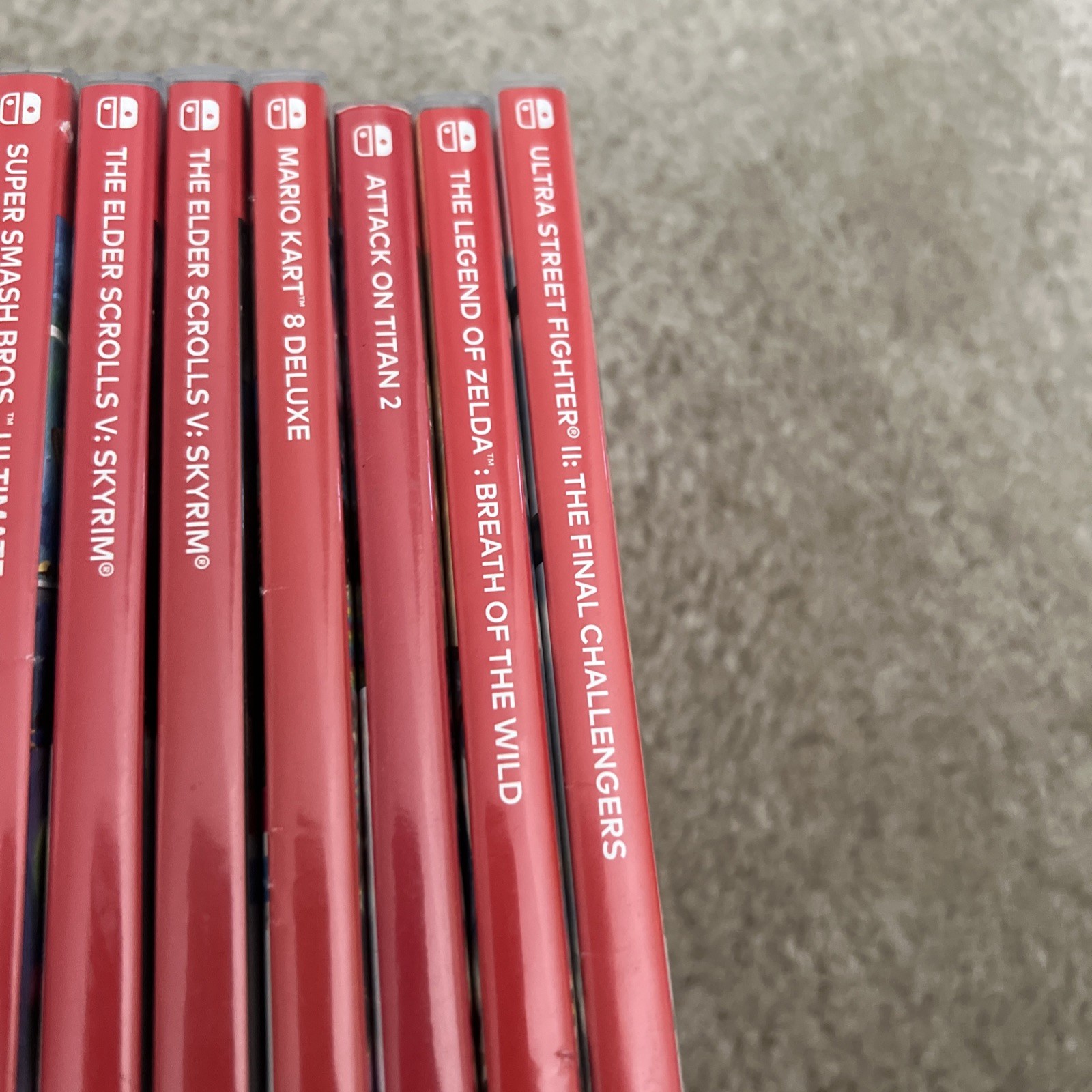 Nintendo Switch Authentic Replacement Cases CASE ONLY NO GAME
