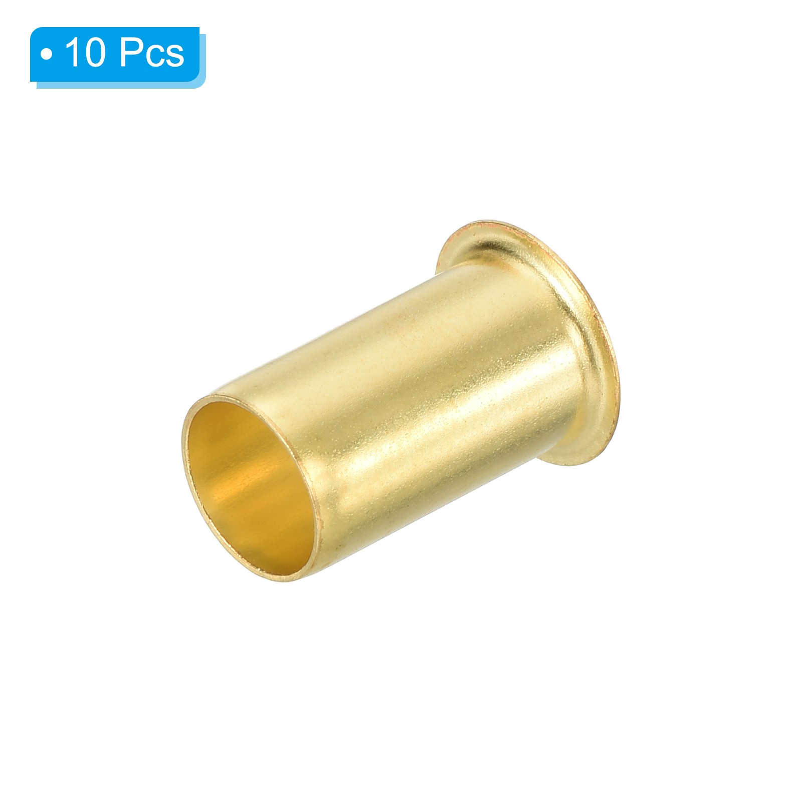 3/8" Tube ID Brass Compression Insert, 10Pcs Insert Tube Compression Fitting