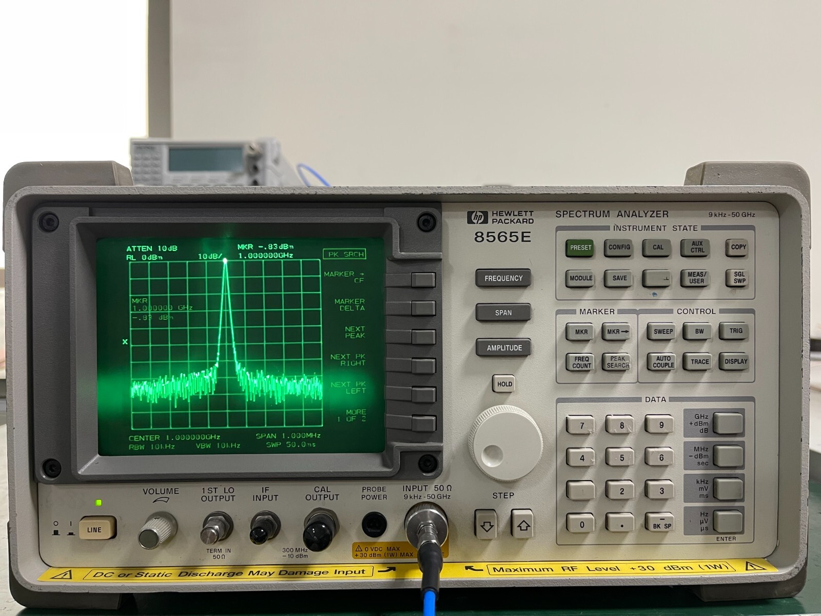 Agilent Keysight 8565E 9KHz - 50GHz Spectrum Analyzer w/ 85620A module_1299