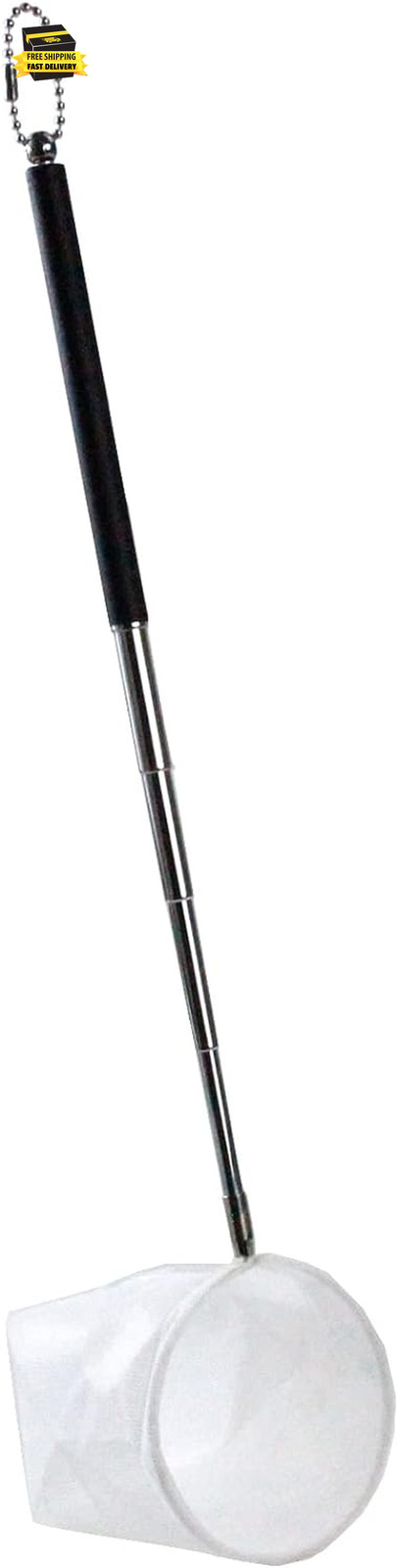 Small Fish Tank Shrimp Net, Aquarium Debris Cleaning Tools, with Extendable Hand
