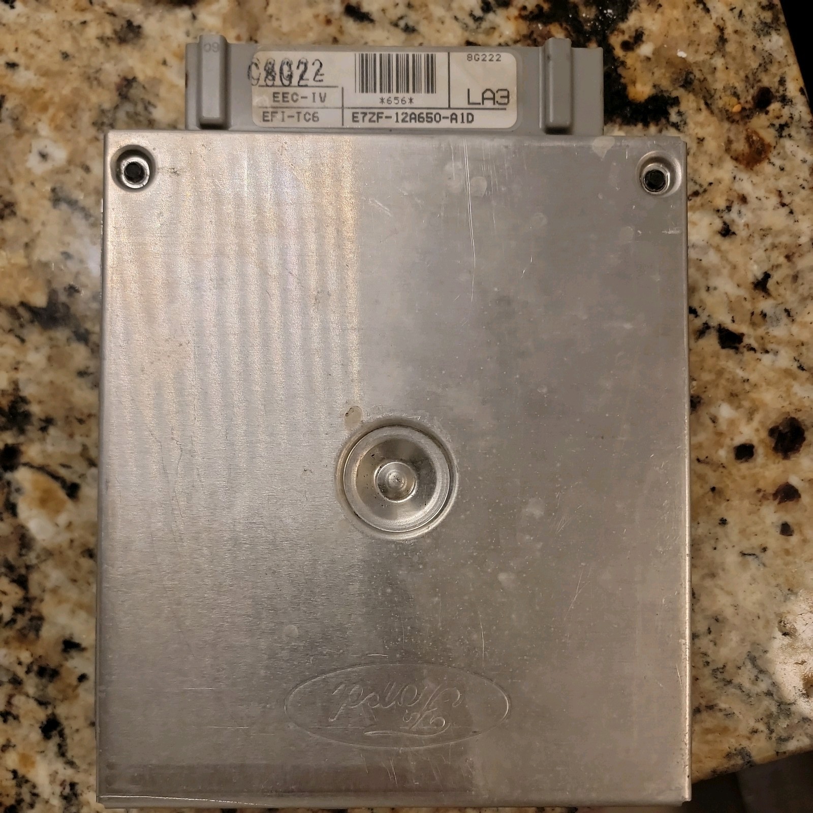 1987 - 1988 Ford Thunderbird 2.3 M/T LA3 E7ZF-12A650-A1D ECU