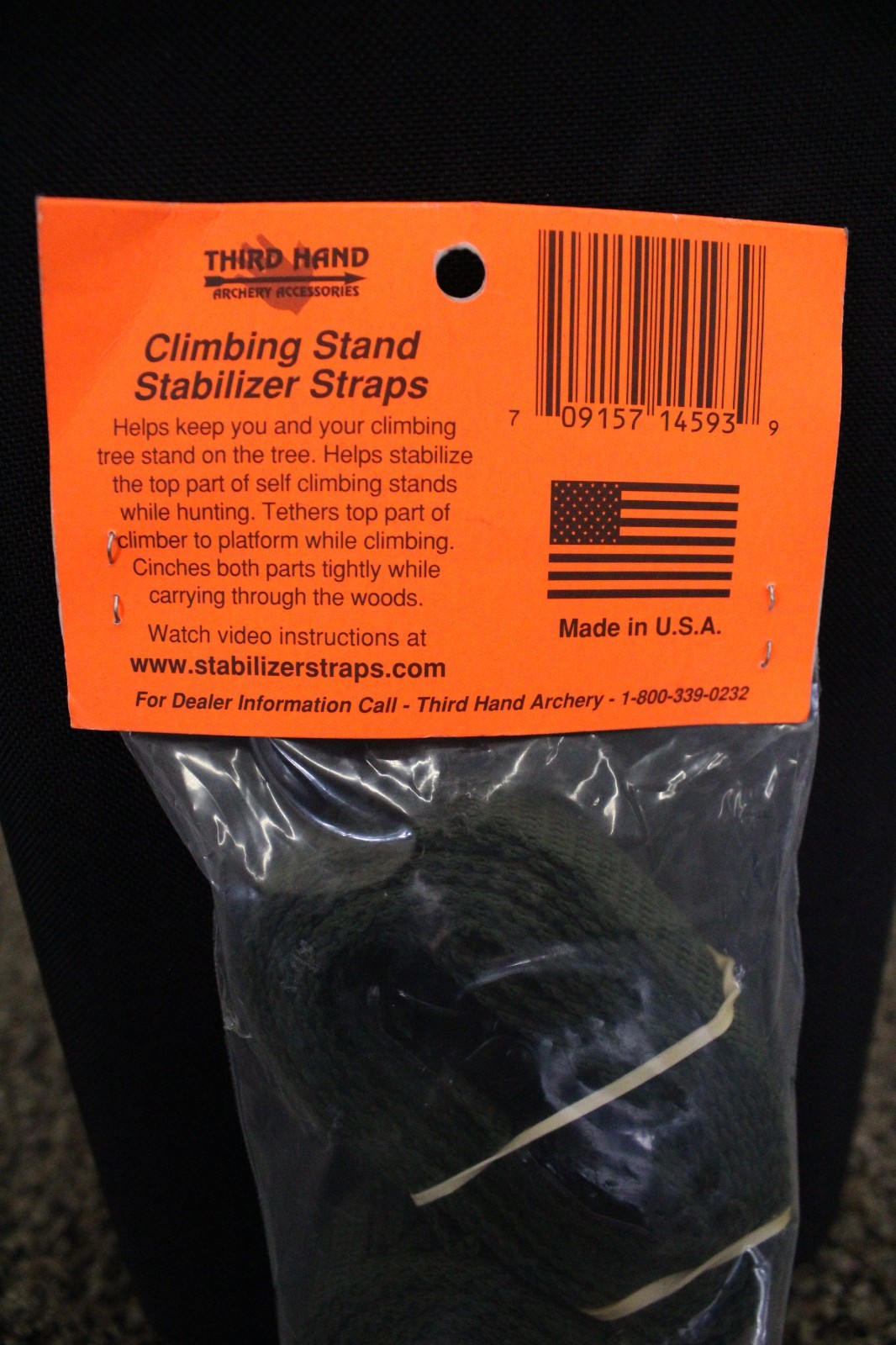 Third Hand Archery Accessories- Climbing stand stabilizer straps