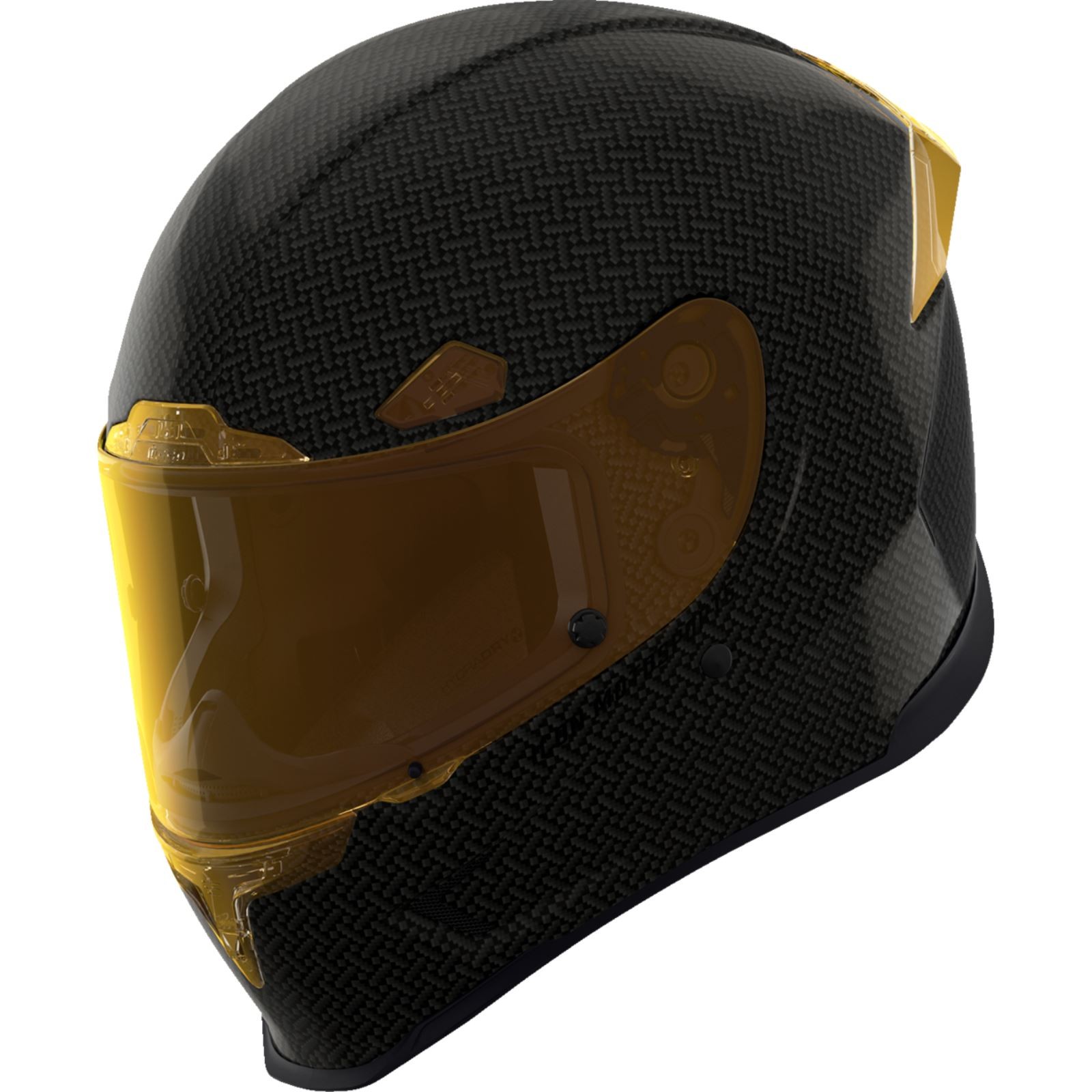 ICON Airframe Pro™ Helmet - Carbon 4Tress - Yellow - 2X-Large 0101-16664