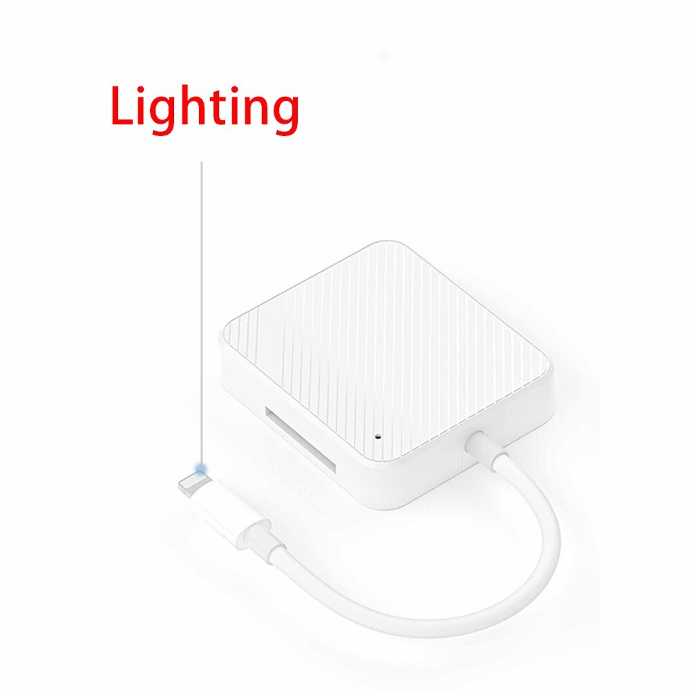 Portable 4 in 1 USB-C SmartMedia M2 SD XD Card Reader Adapter For iPhone Android