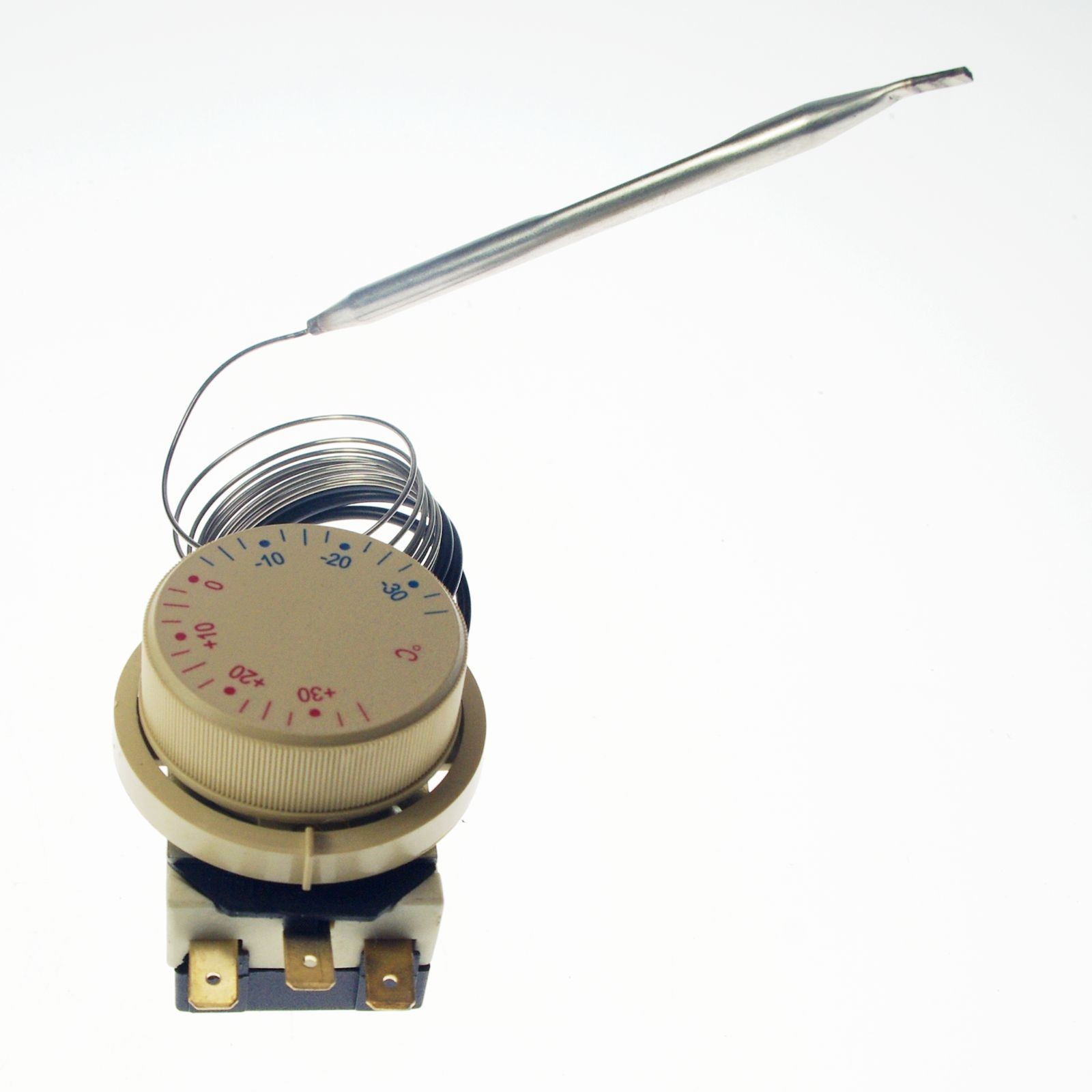 220V 16A Thermostat Knob Refrigerator Temperature Switch Controller Probe