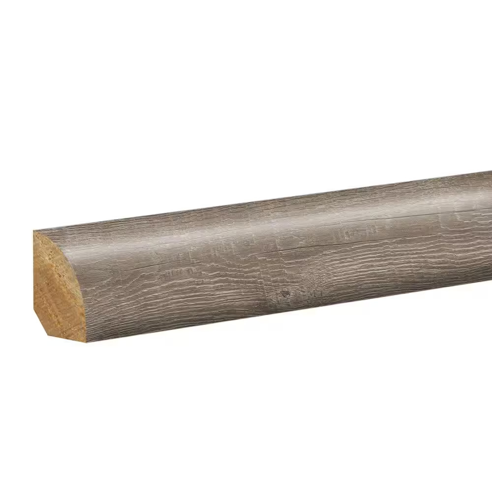 Partridge 0.62 In. T X 0.75 In. W X 94.5 In. L Textured Wood Look Laminate Mould