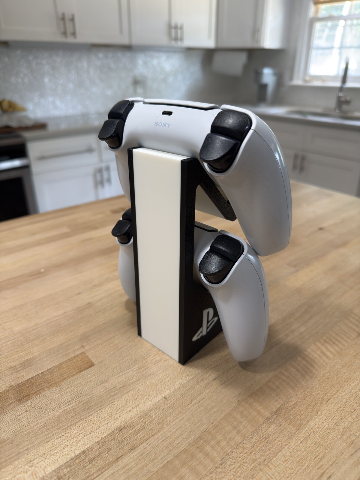 Dual PS5 controller holder