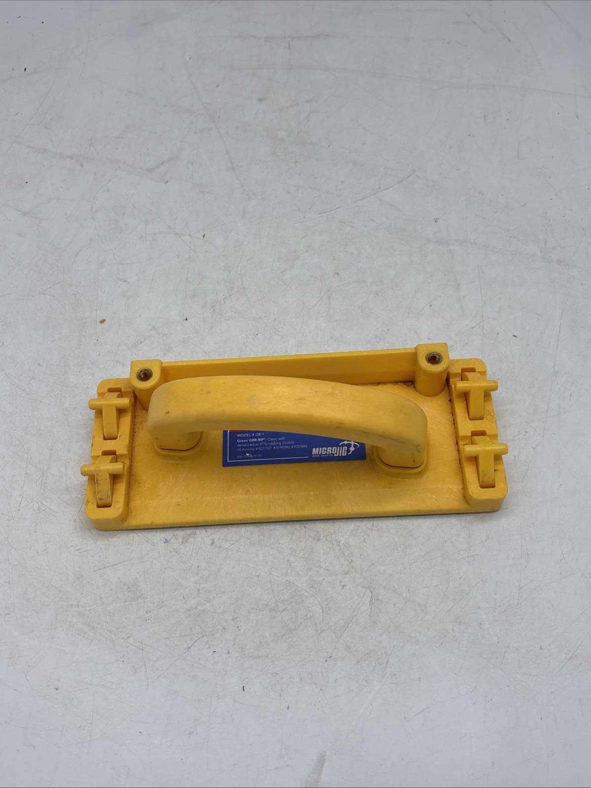 MicroJig GRR-Rip Block GB-1 Smart Hook Push Block - Woodworking - Model #GB-1