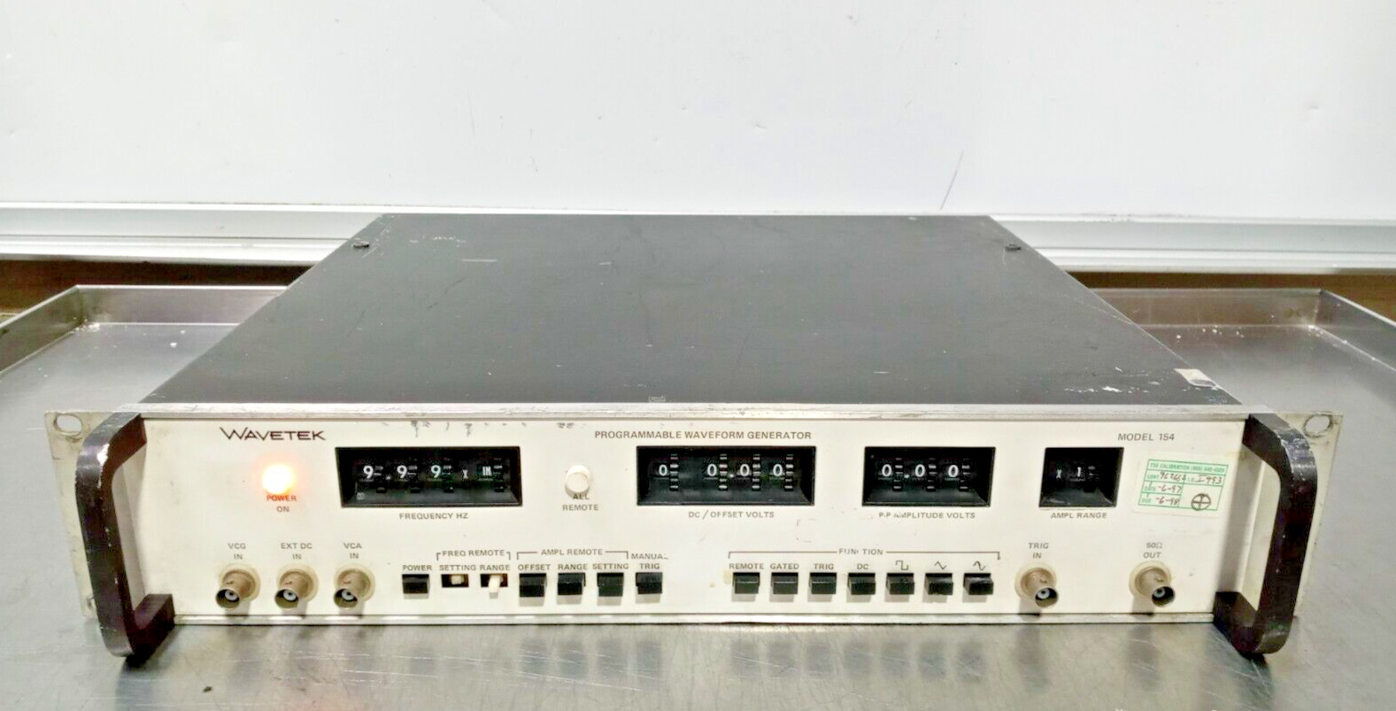 Wavetek 154 Programmable Waveform Generator /Works