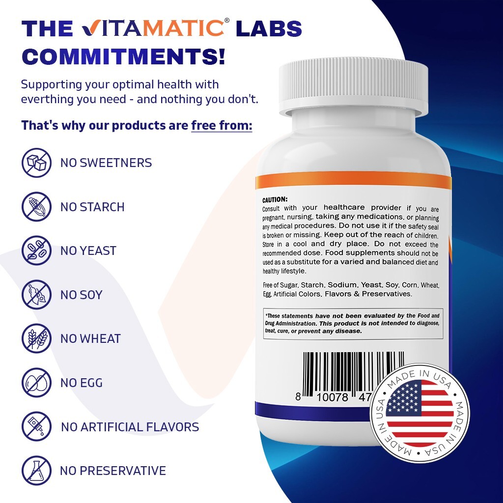 Vitamatic Black Seed Oil Capsules - 2000 mg per Serving - 120 Softgels