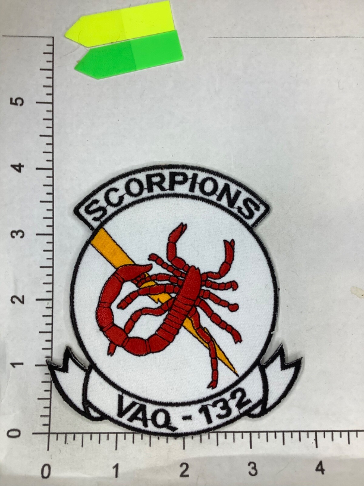 US NAVY VAQ-132 SQUADRON PATCH