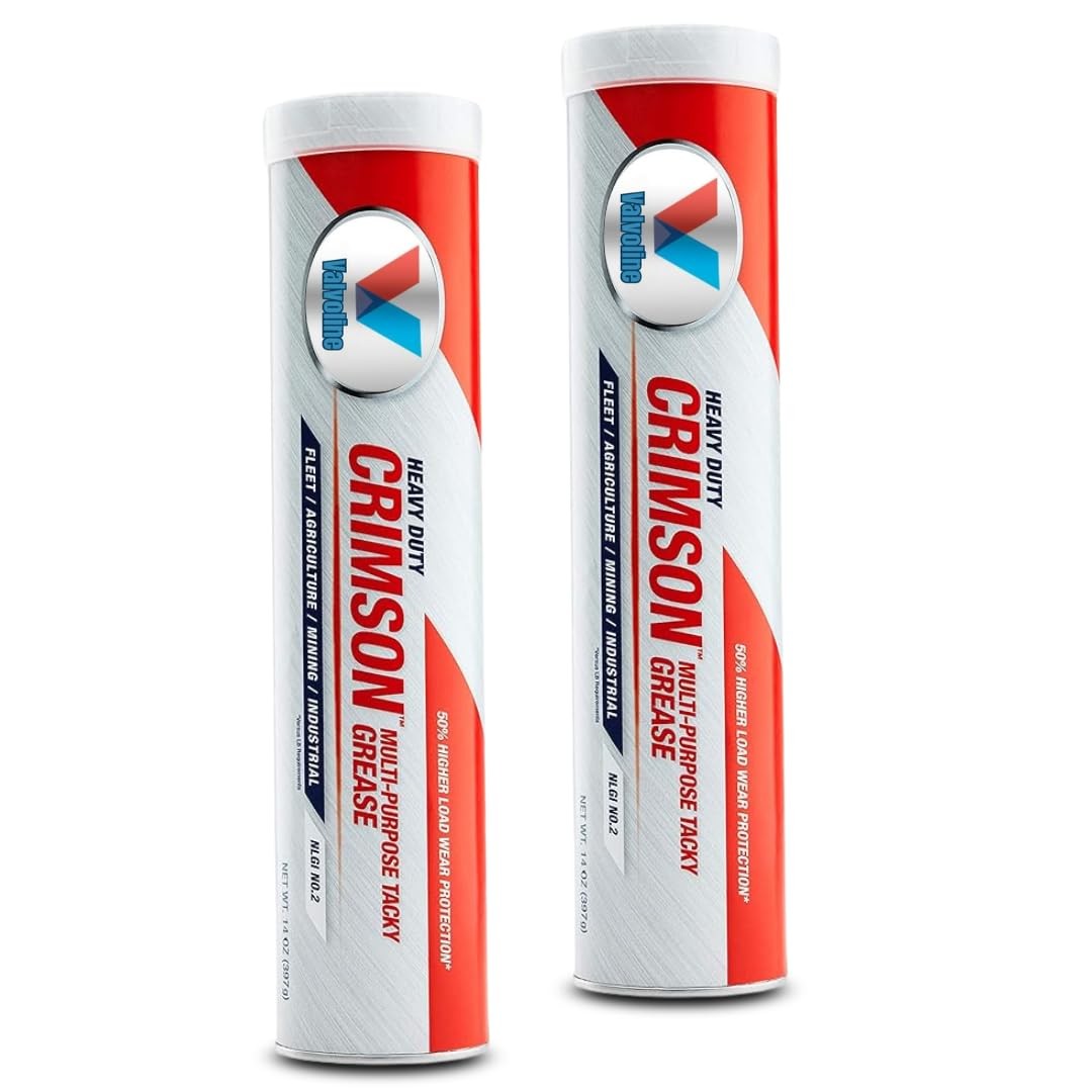 14.1 OZ Heavy Duty Industrial Grease Cartridge - Set of 2
