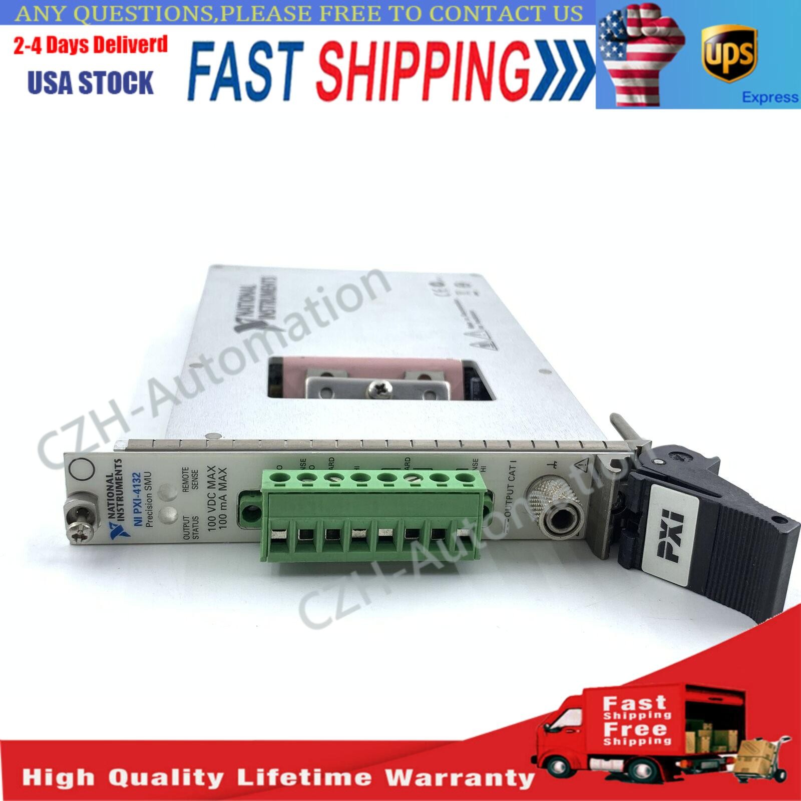 US Free TAX NEW NI PXI-4132 PXI 4132 SMU Module / Source.