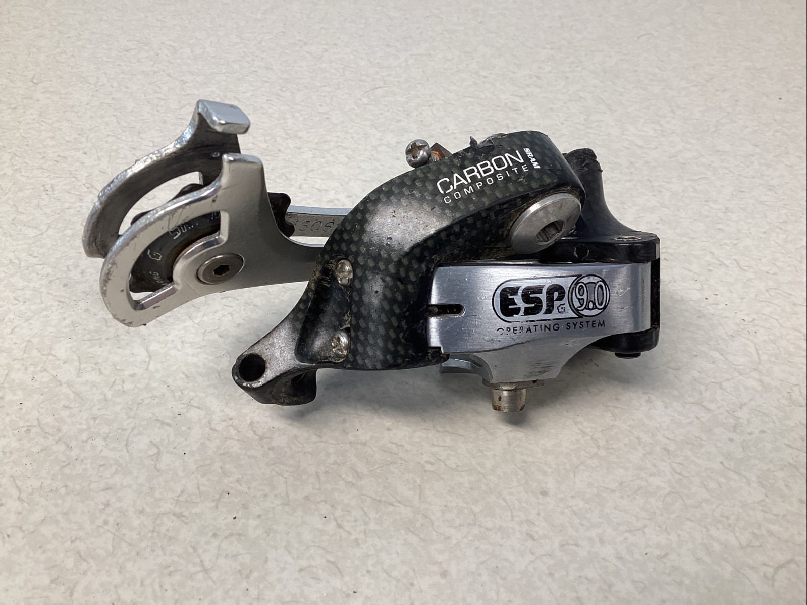 SRAM ESP 9.0 Rear Derailleur Long Cage Carbon Composite 1:1 90’s MTB