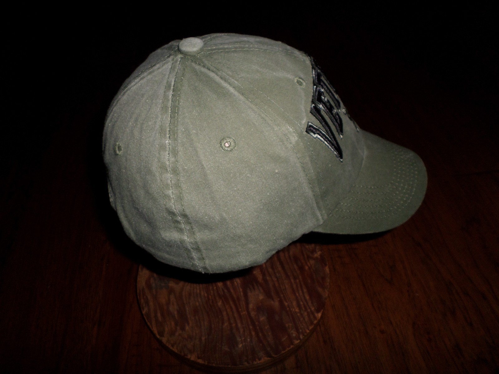 U.S NAVY VETERAN HAT EMBROIDERED 3D RAISED LETTERS MILITARY BALL CAP OD GREEN