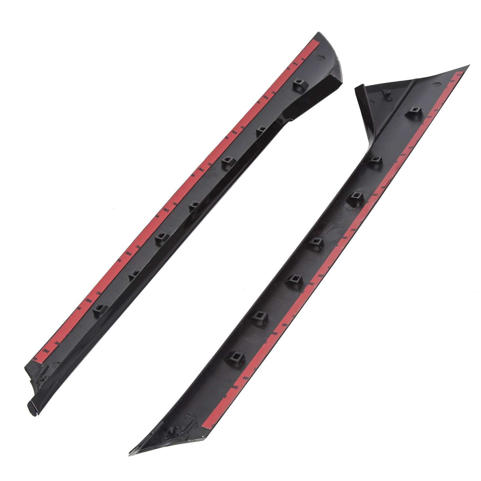 Pair Inner & Outer Windshield A Pillar Molding Trim For Ford Explorer 2011-2019