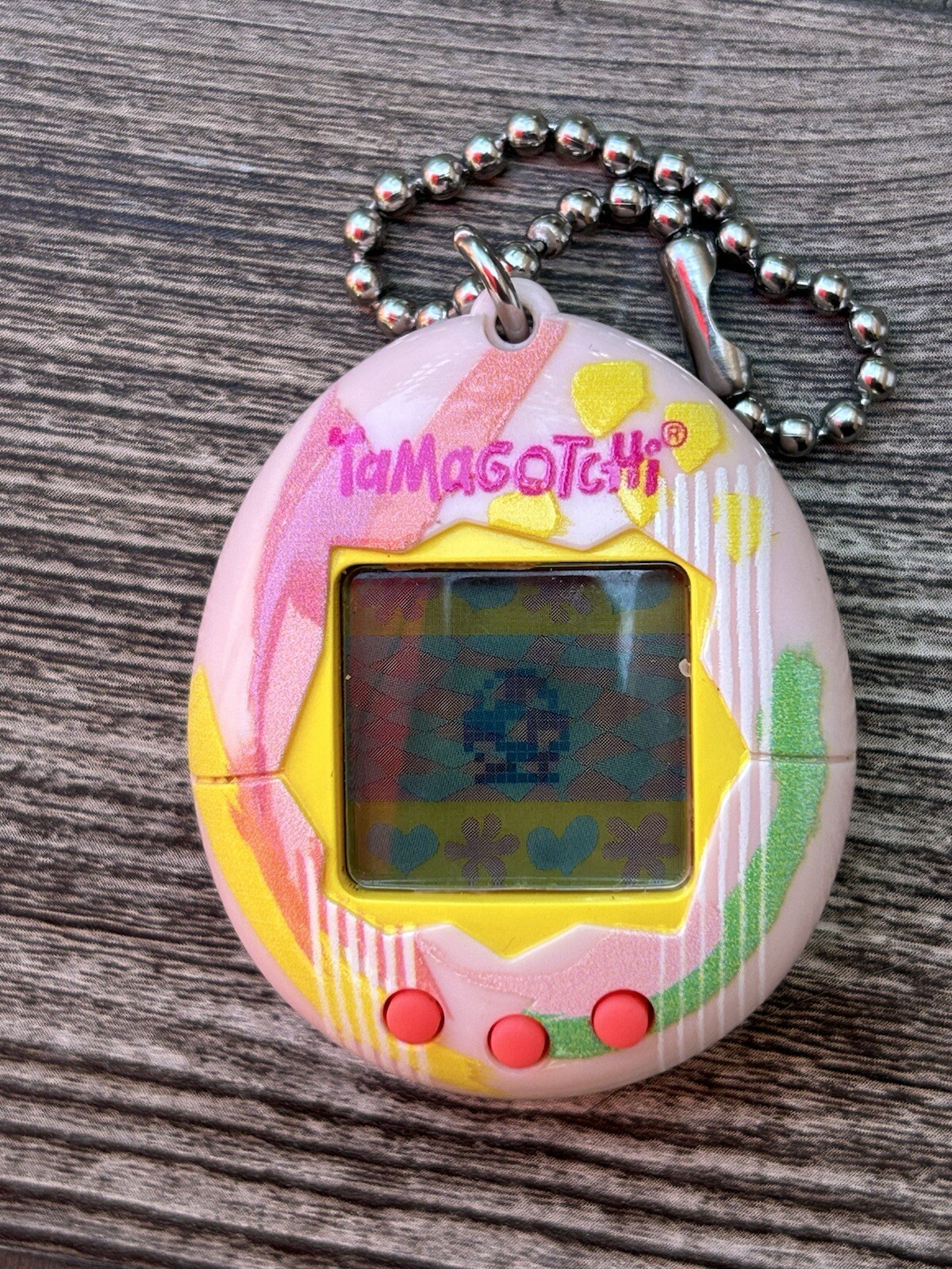 Original Y2K Tamagotchi -Gen 1-Art Style Pink Collectible New Battery Works 2021