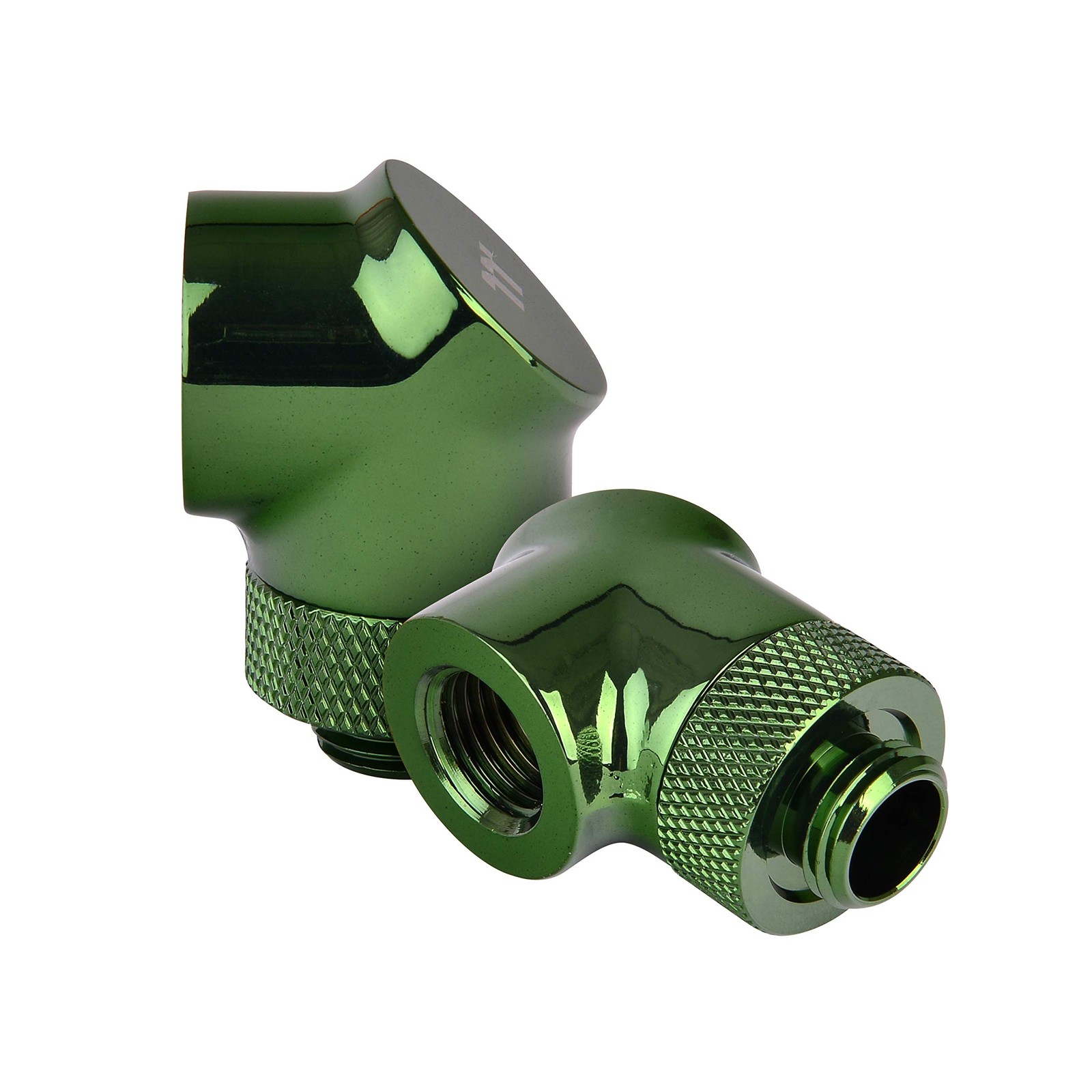 2 PCS Pacific DIY LCS G1/4 90 Degree Adapter Fitting CLW052CU00GRA Green