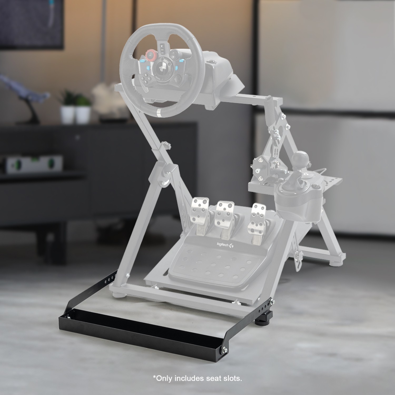 Marada Seat Roller Slot For Racing Wheel Stand Fits Racing Gaming Seat Can DIY