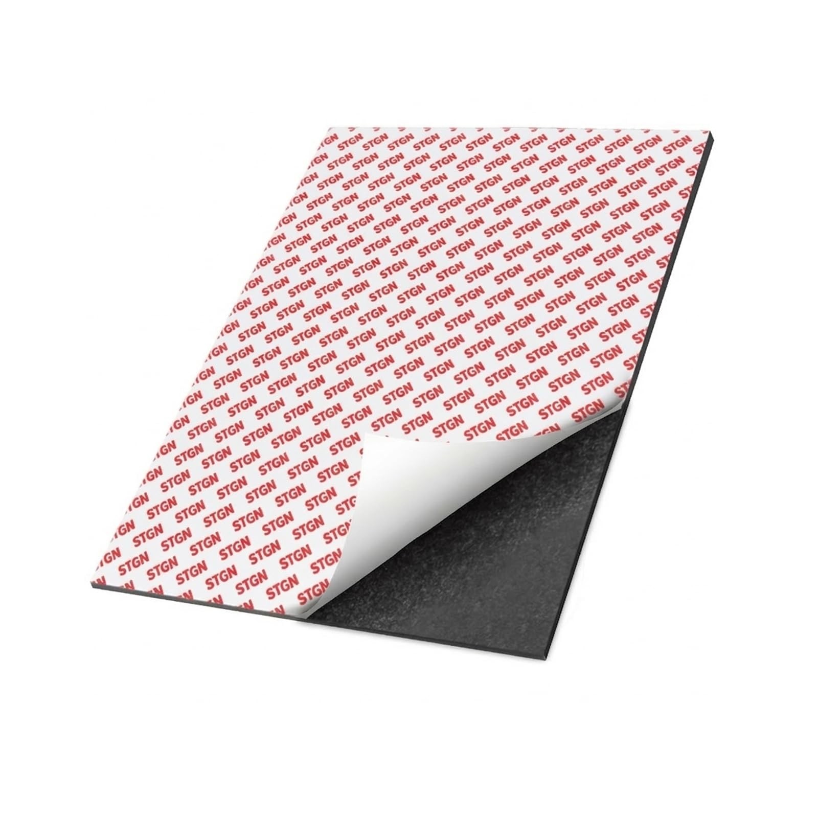 High Energy 80 Mil Magnetic Sheet With Adhesive Backing, 8.5x11 Inches Anisot...