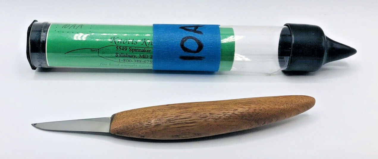 KNOTTS KNIVES WOOD CARVING KNIFE WOODCARVING ORIGINAL rare whittling bird decoy