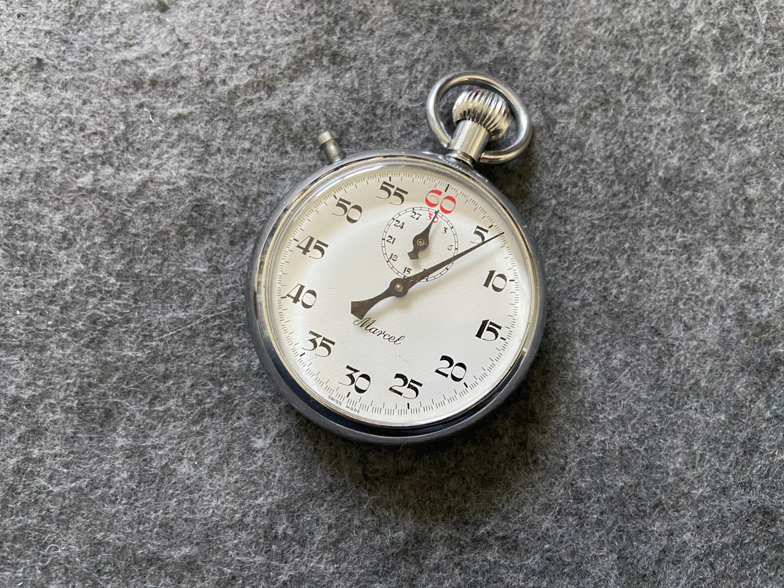 Swiss Made Marcel Vintage Stopwatch with the Box