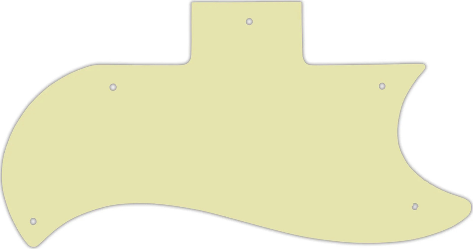 WD Custom Pickguard For Gibson 1961-1970 Half Face SG #34 Mint Green 3 Ply