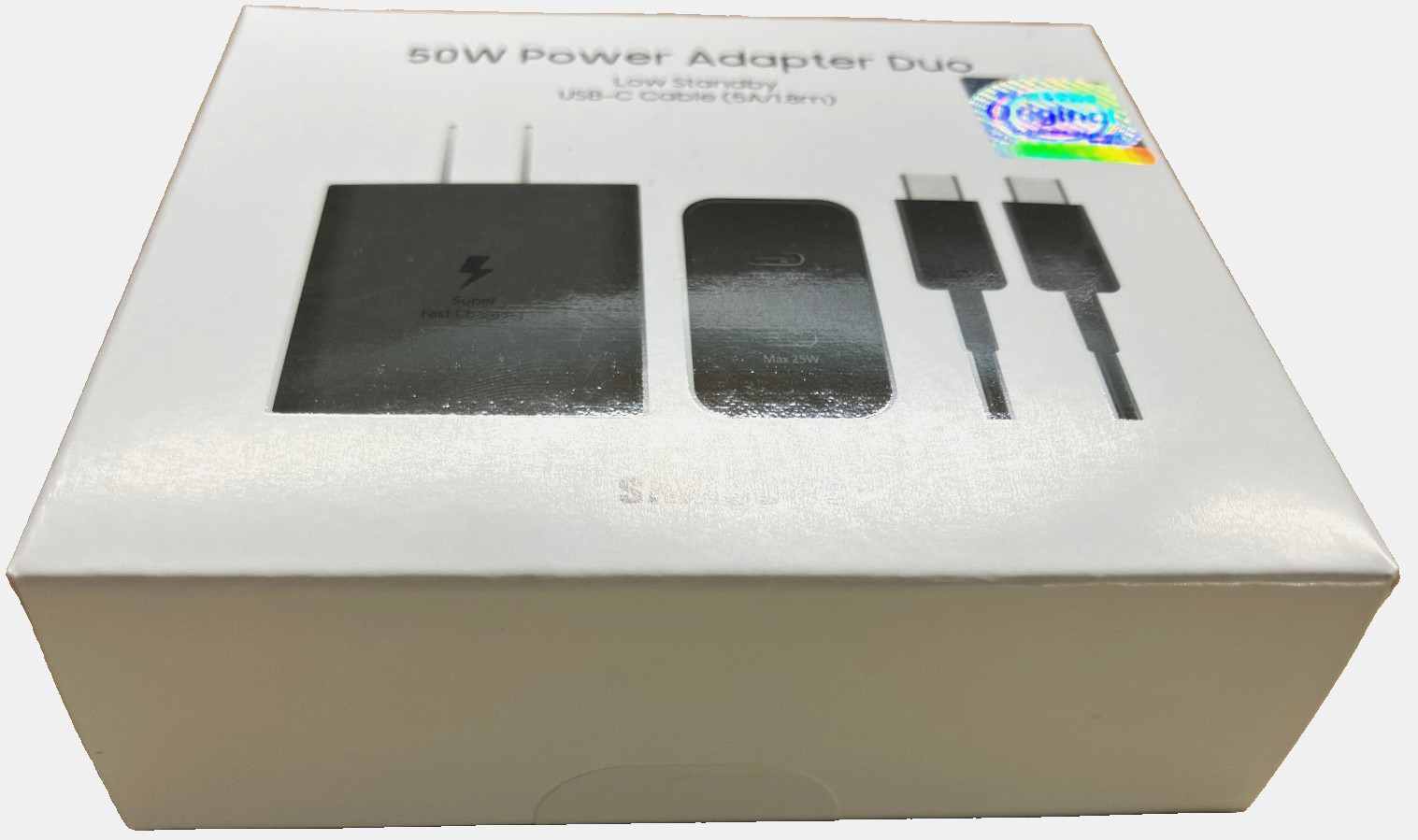 Samsung Original 50W Power Adapter Duo + 1.8m 5A USB-C Cable