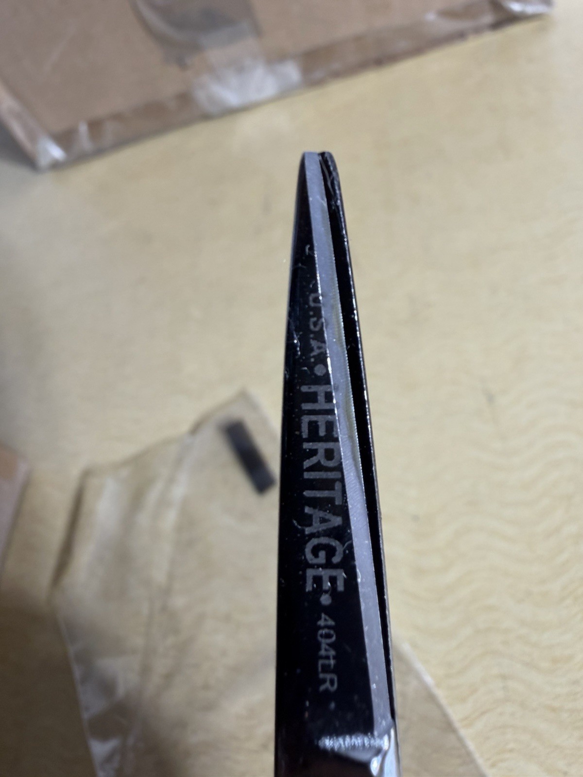 Heritage USA Scissors 404LR G404LR Multiuse 4” Sharp Points Electrician Klein