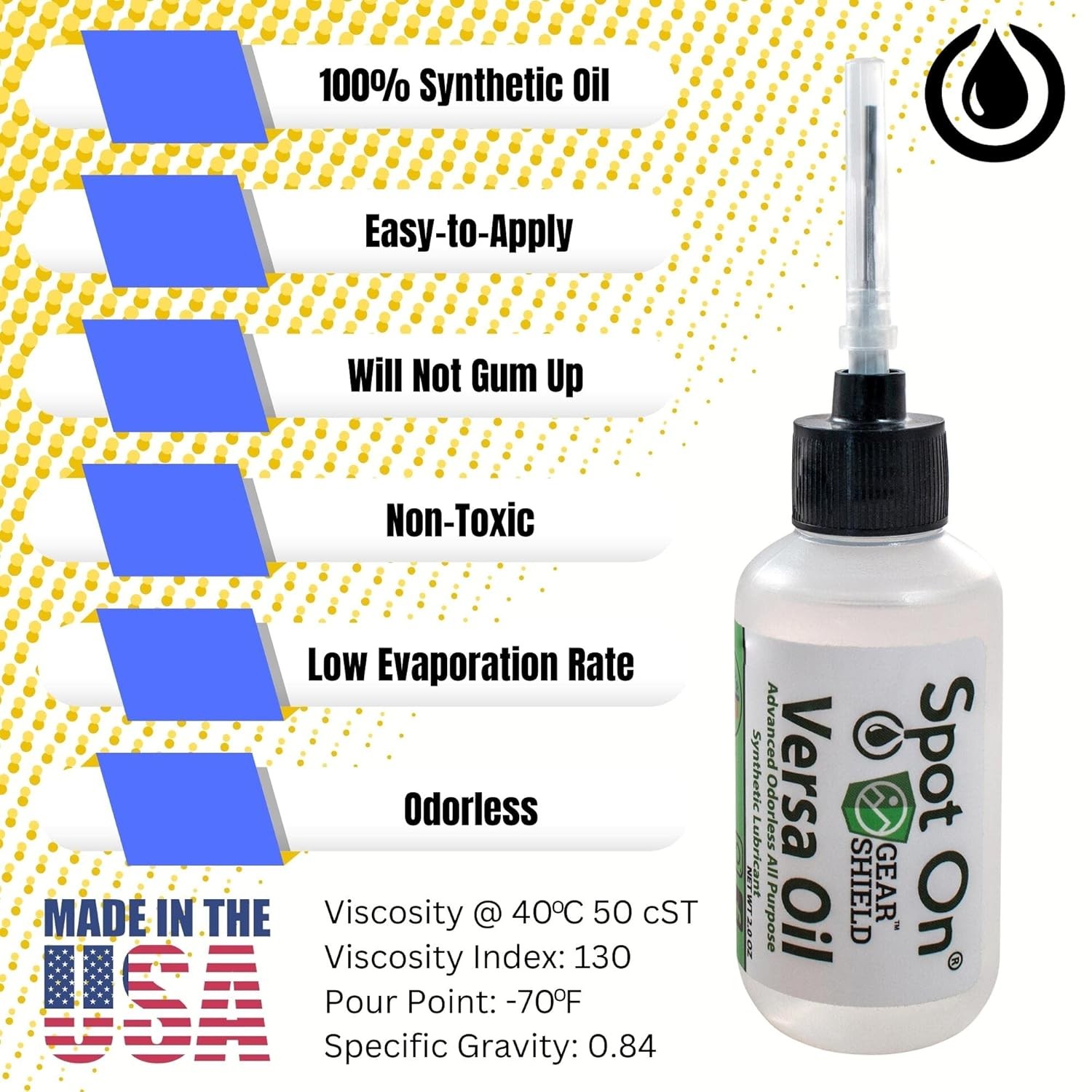 All Purpose Full Synthetic Oil - Advanced Lubricant for Clocks,...