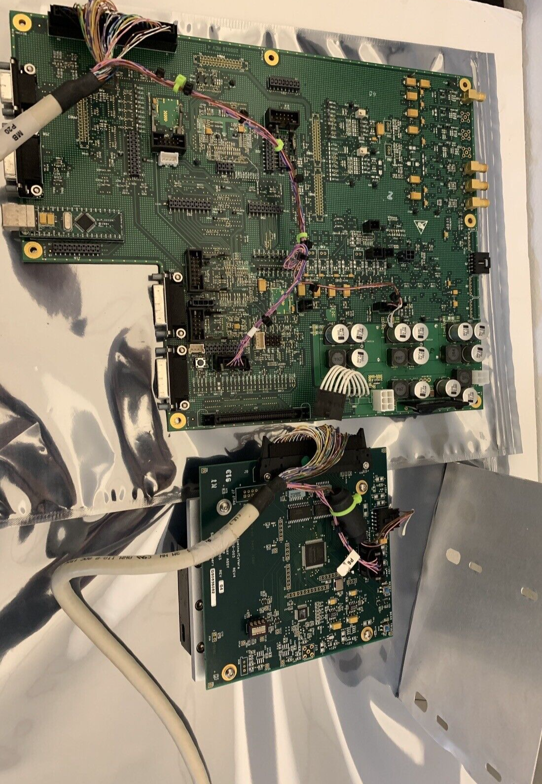 Illumina/Cyvera Line Array Camera 277579 with Main Circuit Board and Cables.