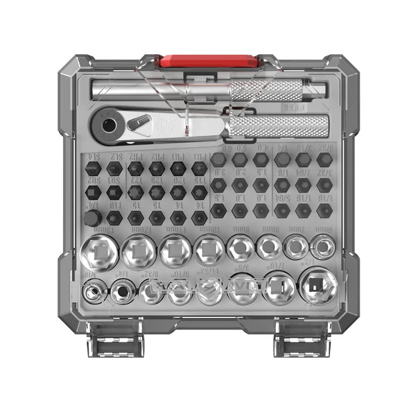 Real Avid X3 Driver 52-Piece Socket & Gunsmithing Bit Set  AVX3SGBS52