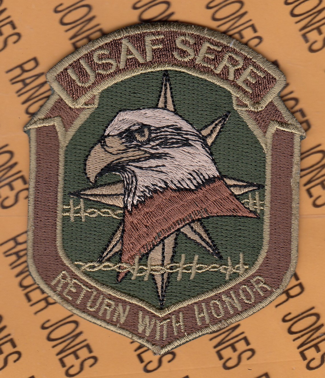 USAF Air Force SERE Survival Evasion Resistance Escape OCP ~4" patch NO HOOK D