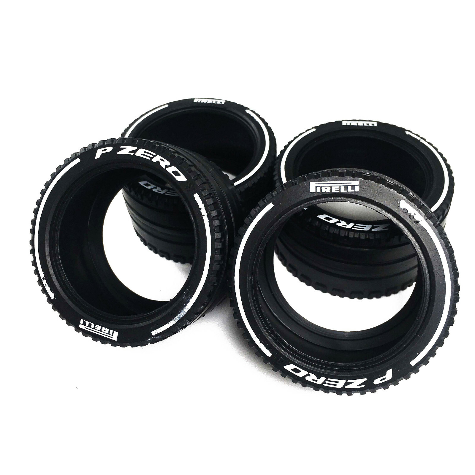 Custom 4 pcs MOC Printing tires 23799 for Lego 42056 42083 42115 1:8 cars, V3-W