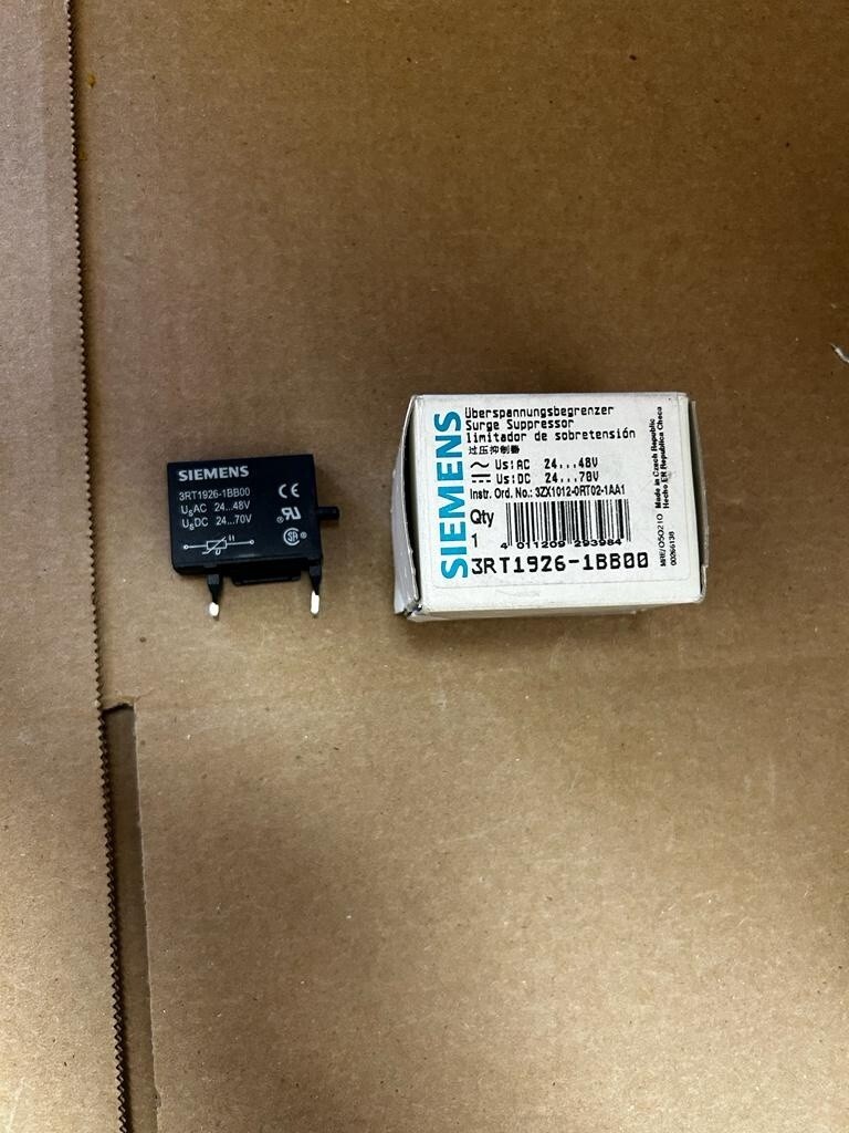 3RT1926-1BB0Varistor, 24 ... 48 V AC, 24 ... 70 V DC surge suppressor, contactor