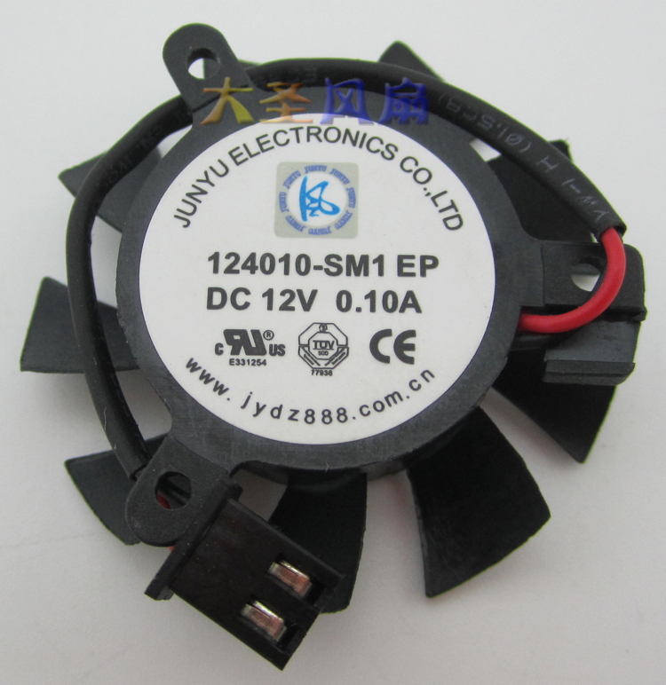 For DELL original host graphics card fan 124010-SM1 EP 12V 0.1A card fan