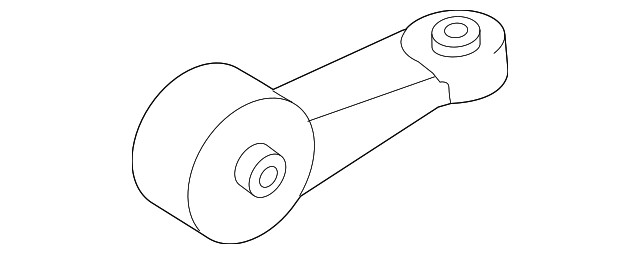 Genuine Lexus 2007-2018 Lexus ES350 - Strut Rod 12363-0P141