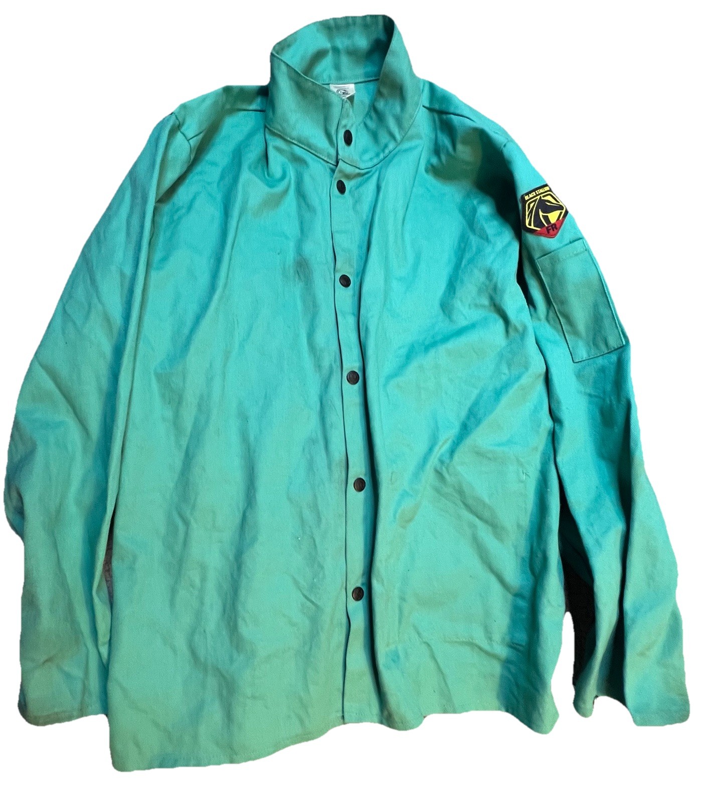 Black Stallion F9-30C TruGuard 200 Flame Resistant Cotton Welding Jacket Large