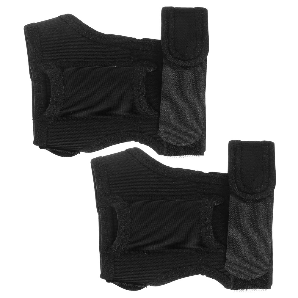 2Pcs Black Scuba Wrist Flashlight Mount Lightweight Adjustable Flashlight Sleeve