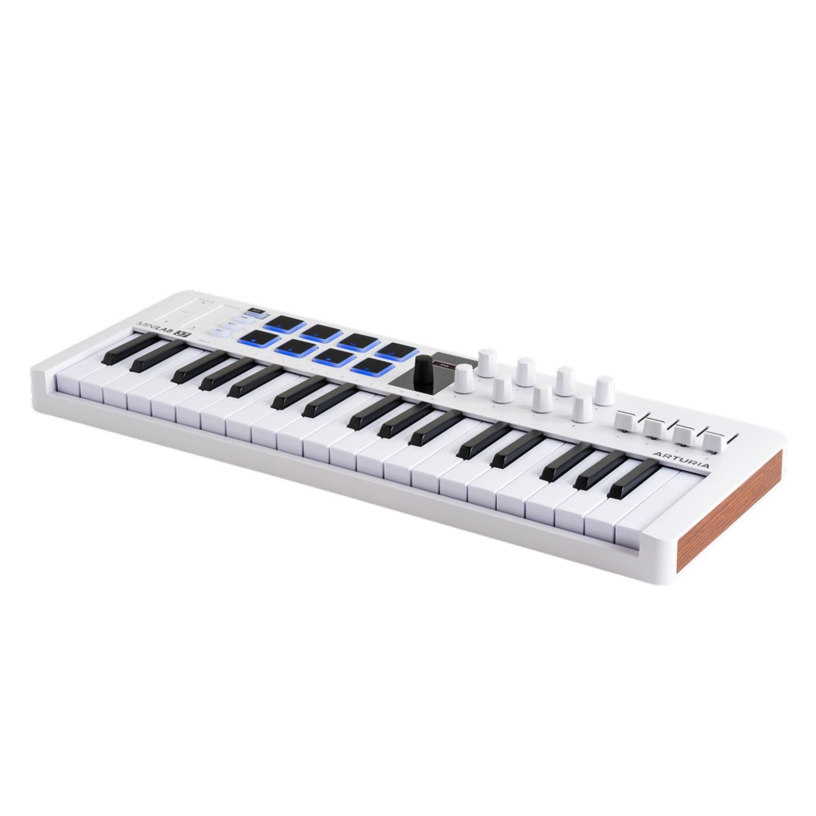 Arturia MiniLab 37 mk3 37-Key MIDI Keyboard Controller - White