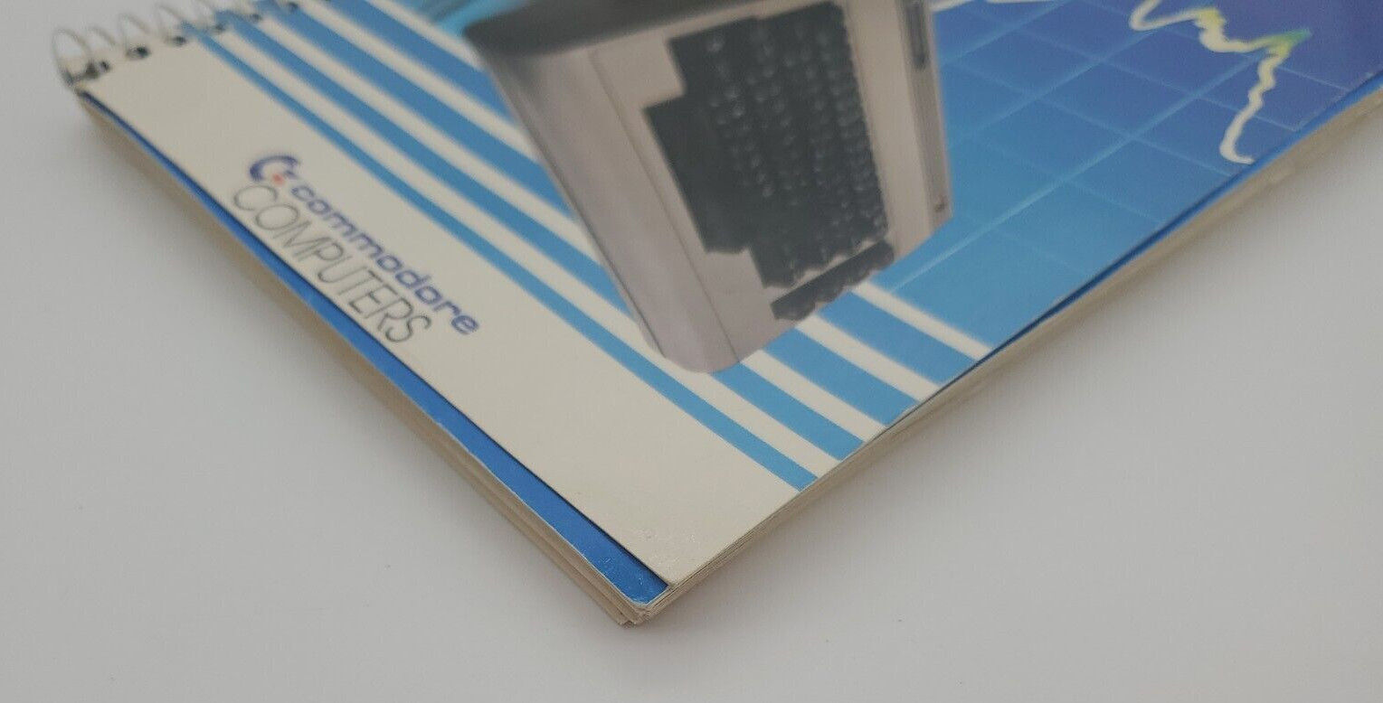 Vintage 1983 Commodore 64 Computer User's Guide First Edition eighth Printing