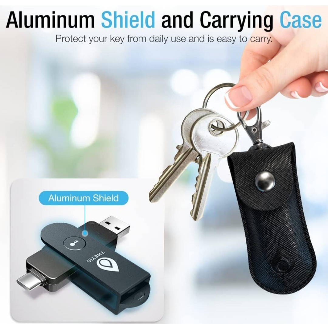 FID02 Key USB-C & USB-A Security Key With NFC